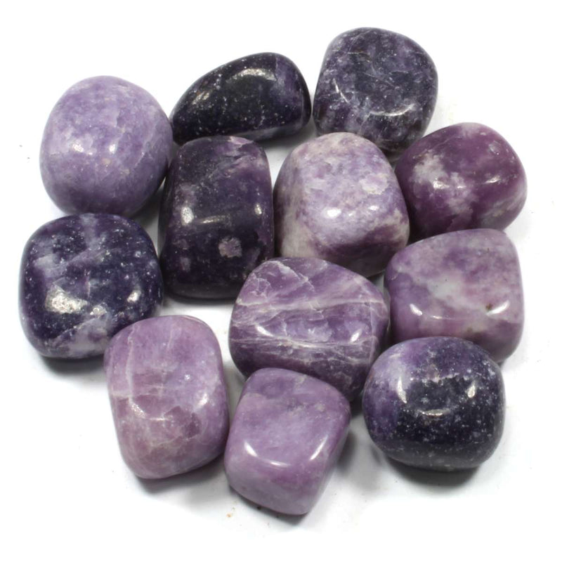 Lepidolite Polished Crystal & Guide Pack