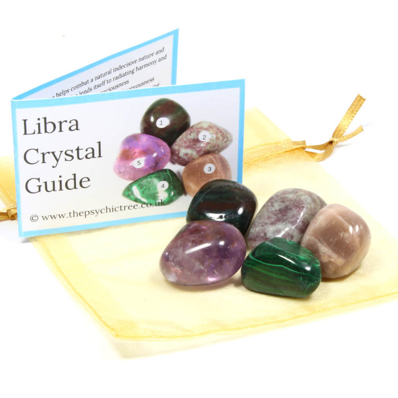 Libra - Sign Of The Zodiac Healing Crystal Pack