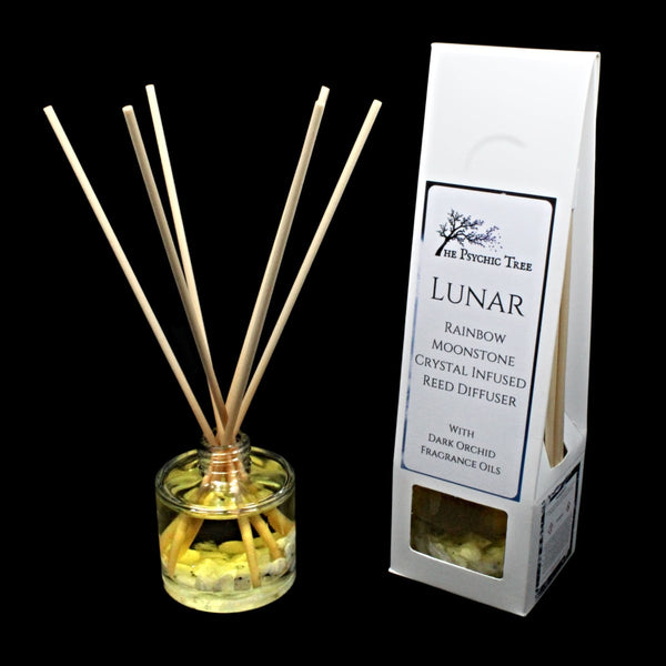 Lunar - Crystal Infused Reed Diffuser
