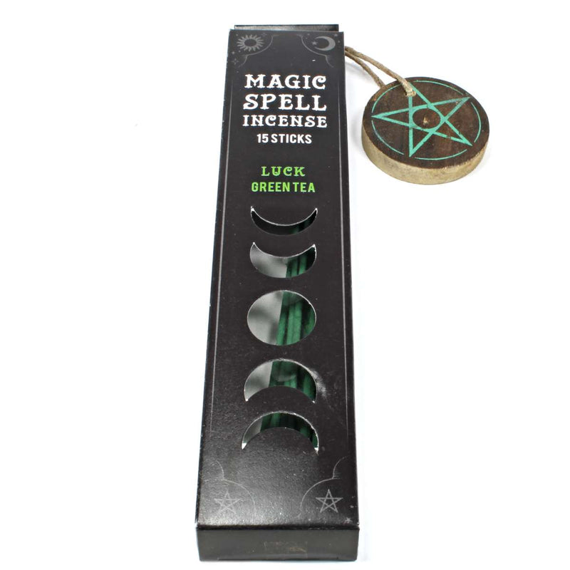 Magic Spell Incense Sticks & Holder - Luck