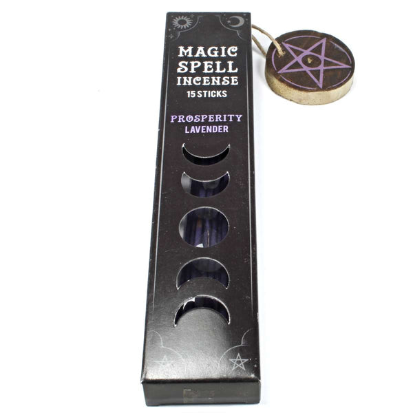 Magic Spell Incense Sticks & Holder - Prosperity