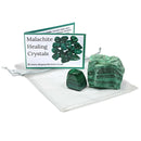 Malachite Rough 'n' Tumble Crystal Pack