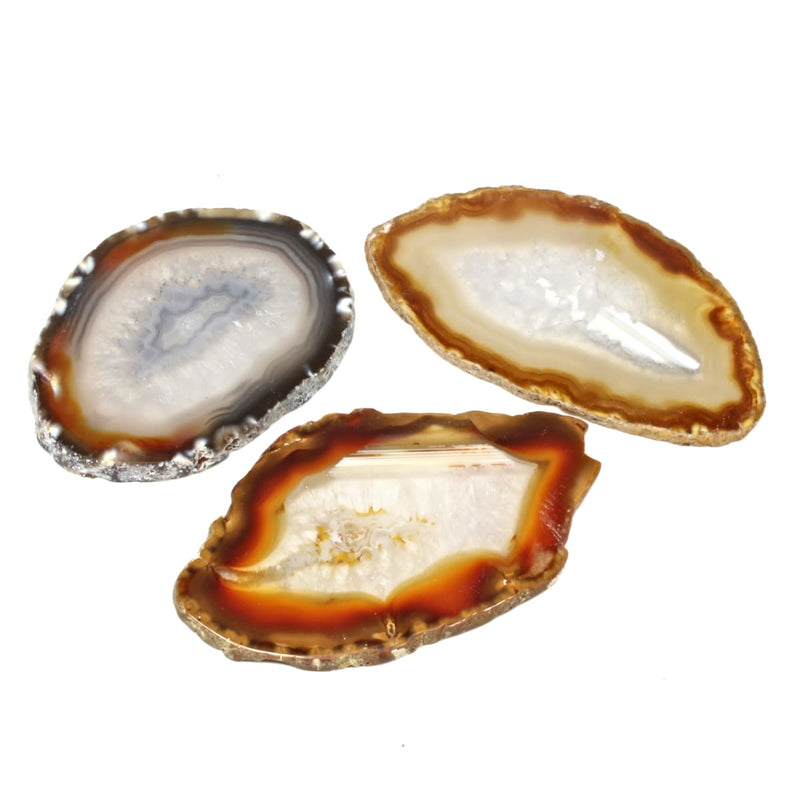 Agate Slice - Natural 50mm