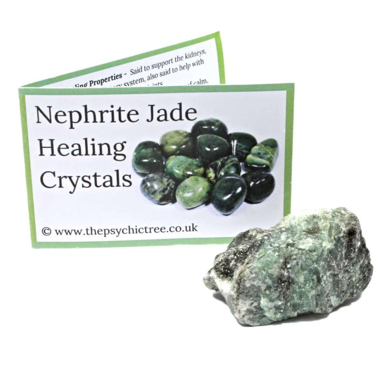 Nephrite Jade Rough Healing Crystal