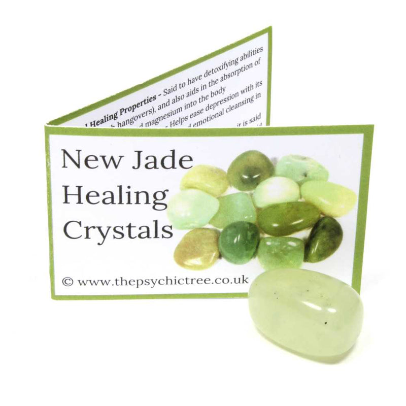 New Jade (Serpentine) Polished Tumblestone Healing Crystals