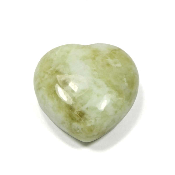 Large Serpentine (New Jade) Heart