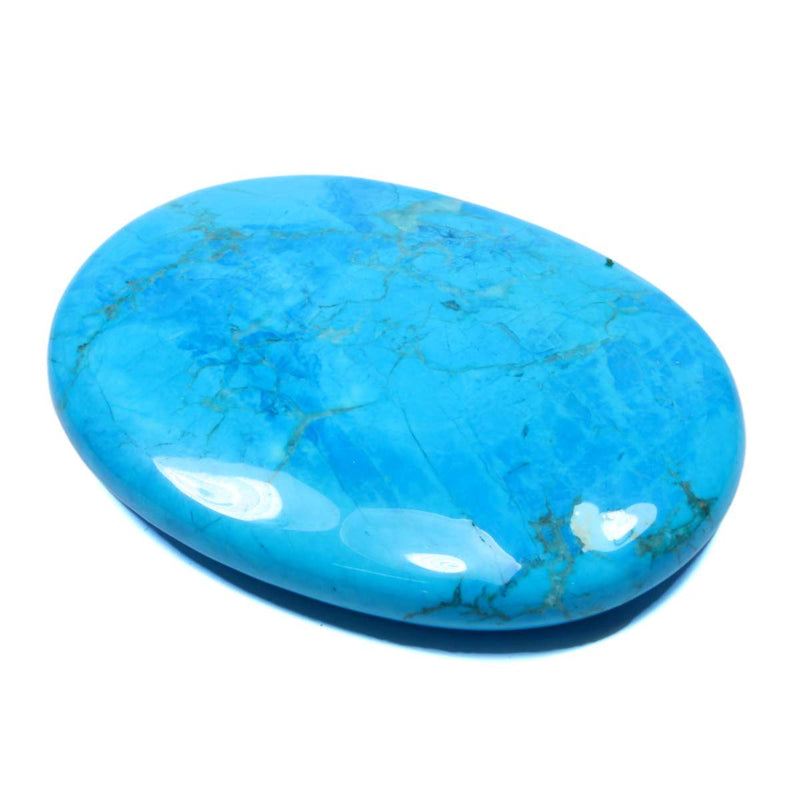 Blue Howlite Palm Stone