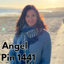 Angel - Psychic Telephone Reader Pin 1441