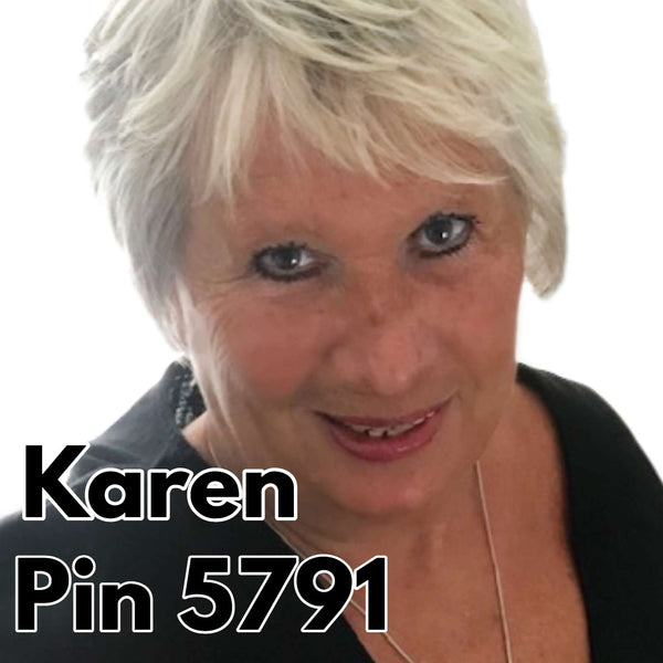 Karen - Psychic Telephone Reader Pin 5791