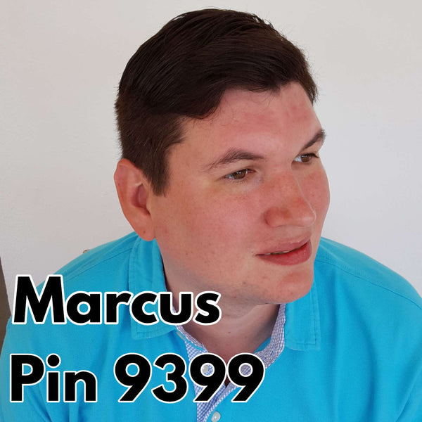 Marcus - Psychic Telephone Reader Pin 9399