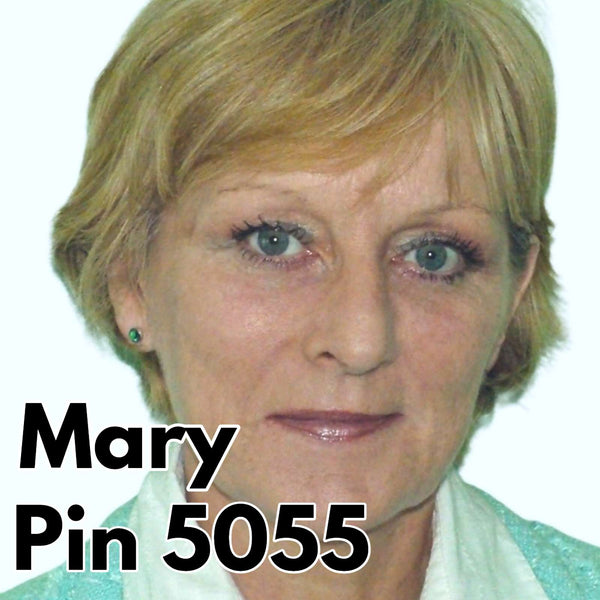Mary - Psychic Telephone Reader Pin 5055