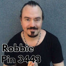 Robbie - Psychic Telephone Reader Pin 3443