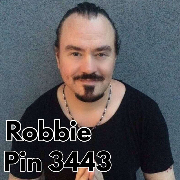 Robbie - Psychic Telephone Reader Pin 3443