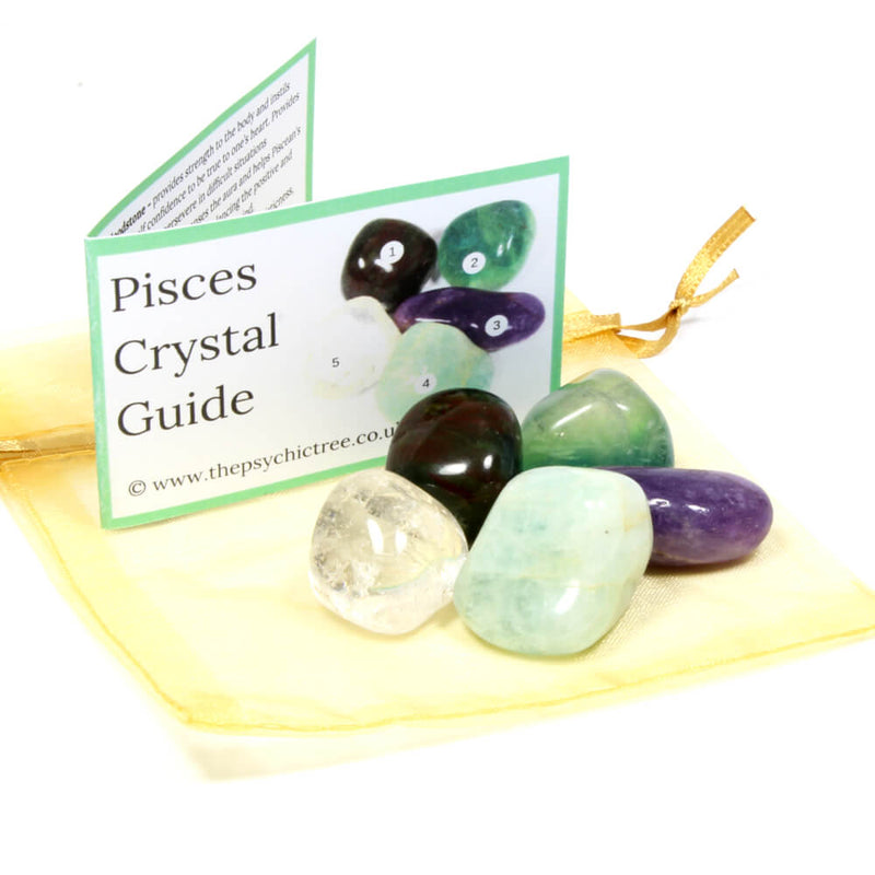 Pisces - Sign Of The Zodiac Healing Crystal Pack