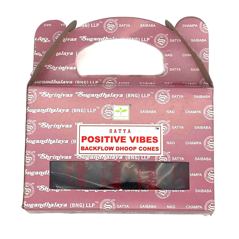 Positive Vibes - Satya Backflow Dhoop Cones
