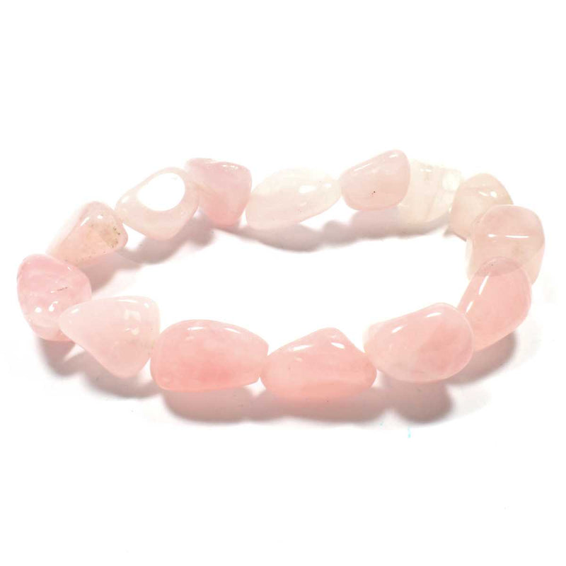 Rose Quartz Tumblestone Bracelet