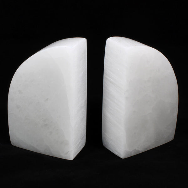 Selenite Bookends