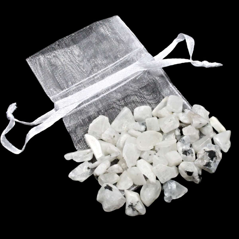 Rainbow Moonstone Crystal Chips (20g Bags)