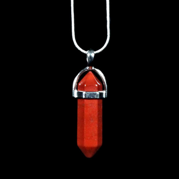 1pc Copper Wire Wrapped Red Agate Hexagonal Post Pendant Necklace Natural Stone  Crystal For Healing Luck | Check Out Today's Deals Now | Temu