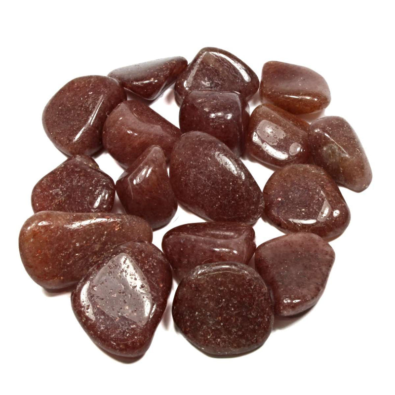 Red Aventurine Polished Tumblestone Healing Crystals