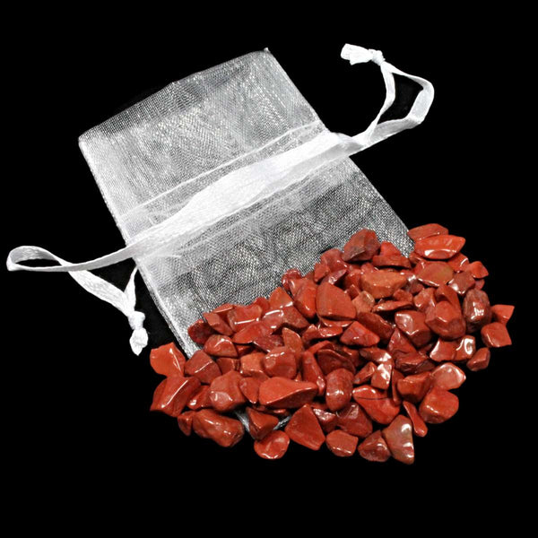 Red Jasper Crystal Chips (20g Bags)