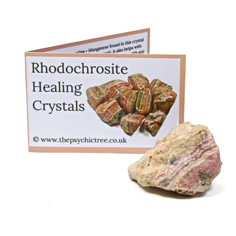 Rhodochrosite Rough Healing Crystal