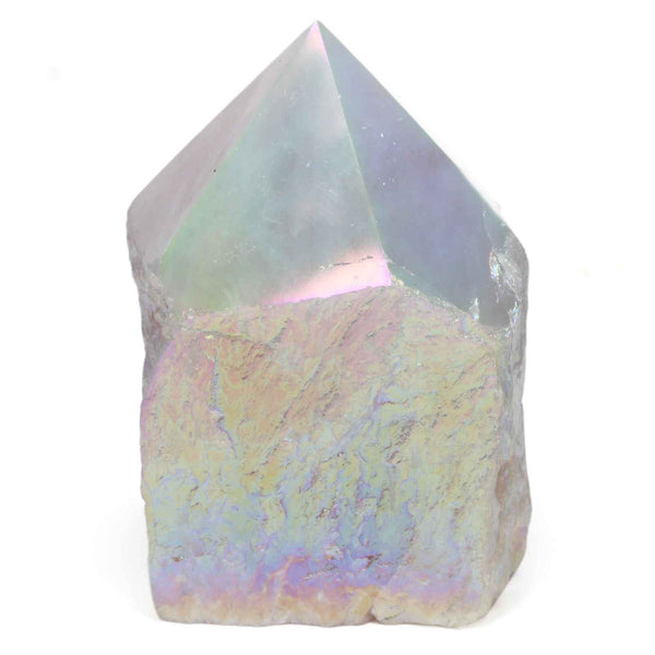 Rose Aura Quartz Energy Point