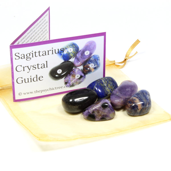 Sagittarius - Sign Of The Zodiac Healing Crystal Pack