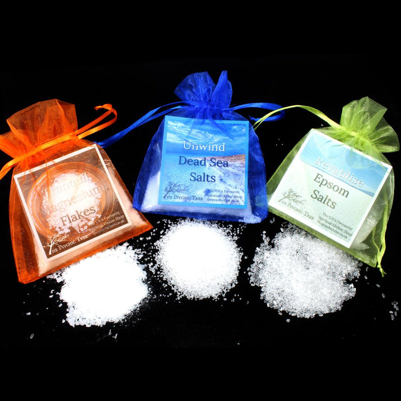 Unwind, Revitalise & Tranquil Bath Salts Combo Pack