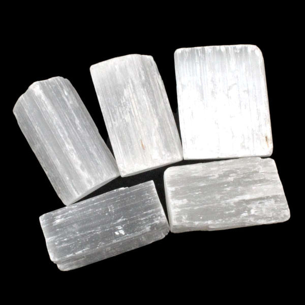 Selenite Healing Crystal - Rough Cuboid (4cm)