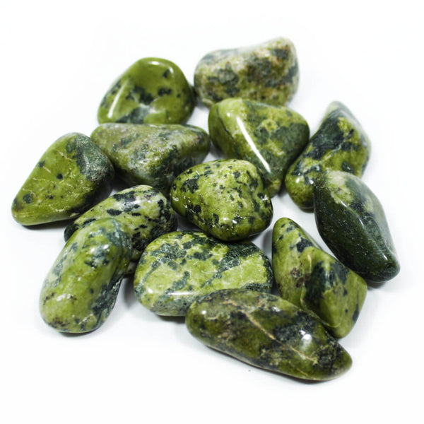 Serpentine Polished Tumblestone Healing Crystals