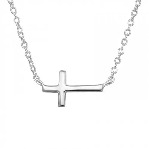 Sterling Silver Cross Necklace