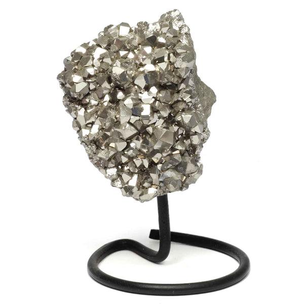Silver Titanium Cluster on Stand