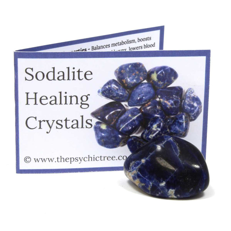 Sodalite Polished Tumblestone Healing Crystals