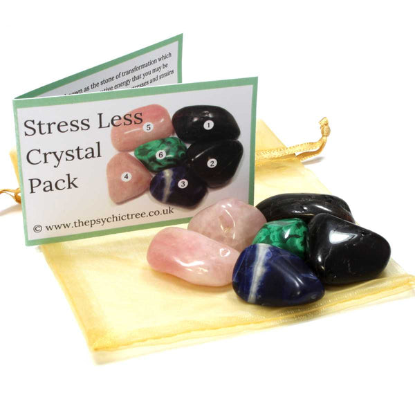Stress Less Healing Crystal Pack