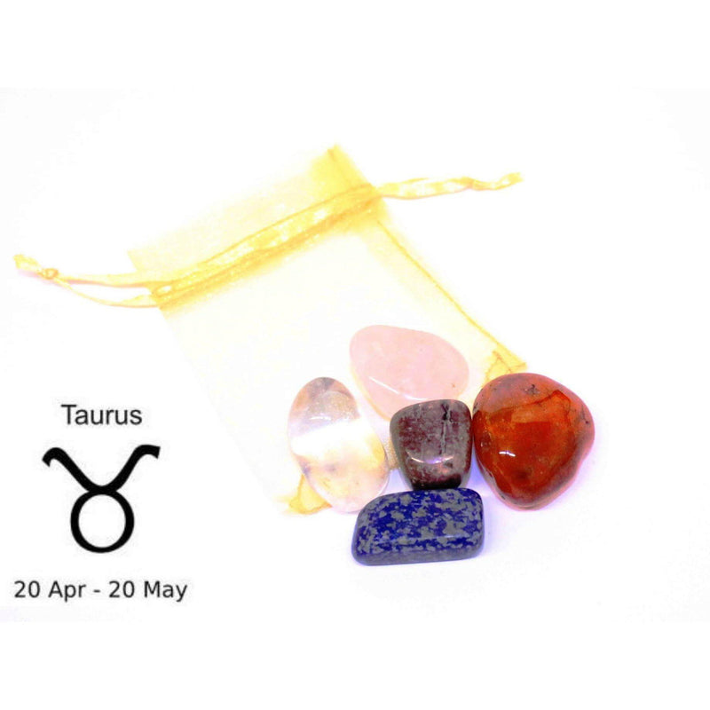 Taurus - Sign Of The Zodiac Healing Crystal Pack