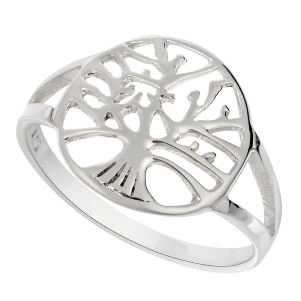 Tree Of Life Ring  - Sterling Silver