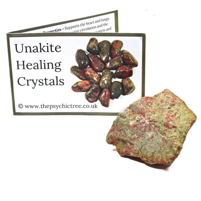 Unakite Rough Healing Crystal