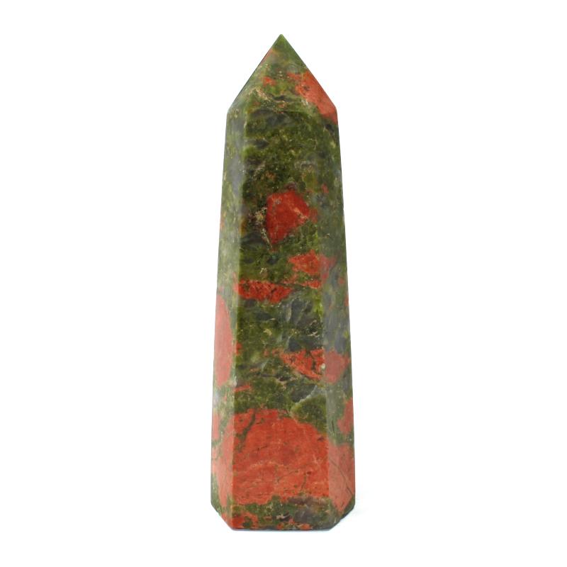 Unakite Free-Standing Point