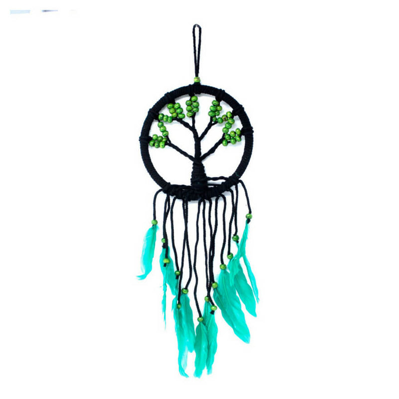 Tree of Life Dreamcatcher (16cm) - Green