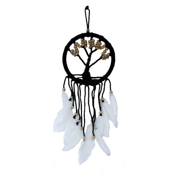 Tree of Life Dreamcatcher (16cm) - White