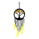 Tree of Life Dreamcatcher (16cm) - Yellow