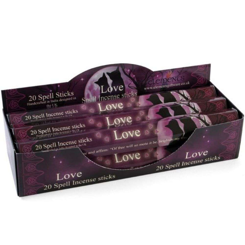 Love Spell Incense Sticks by Lisa Parker