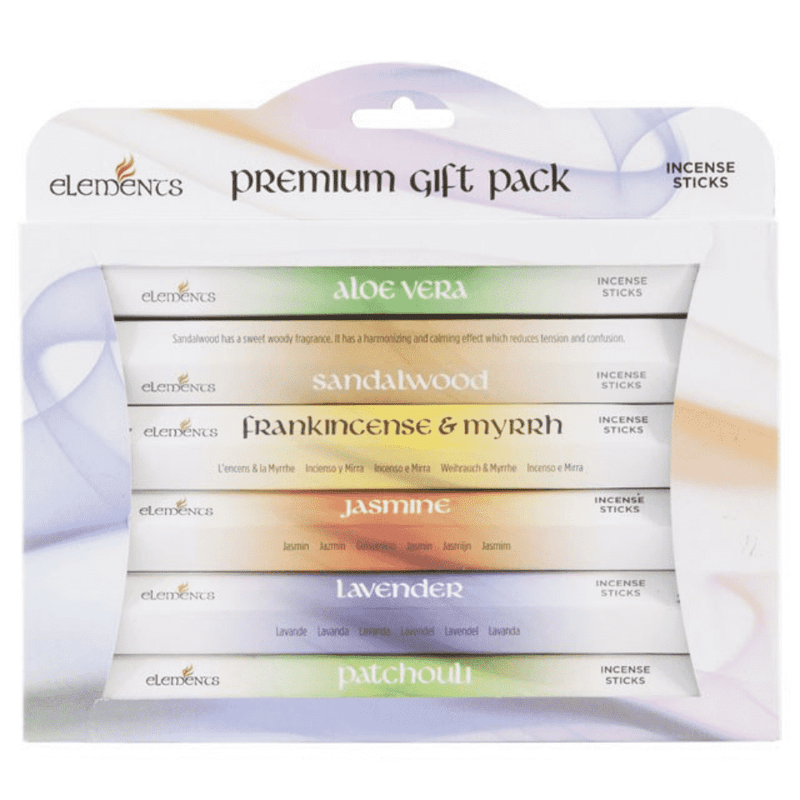 Elements Premium Fragrances Incense Stick Gift Pack