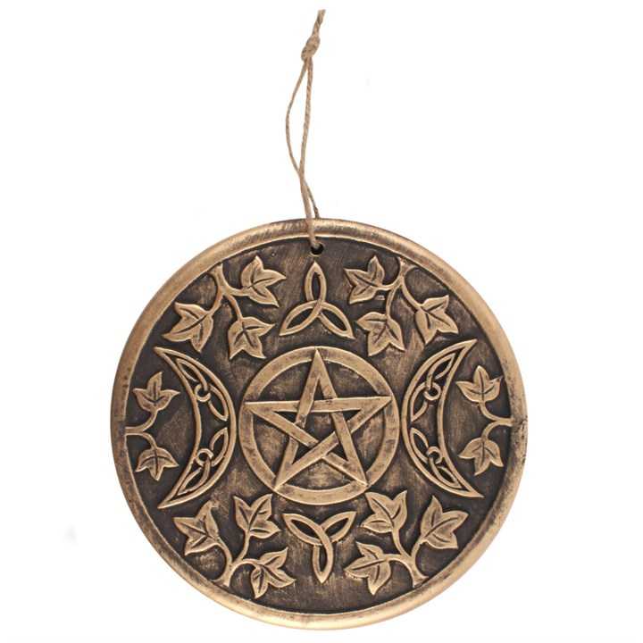 Goddess Triple Moon Plaque