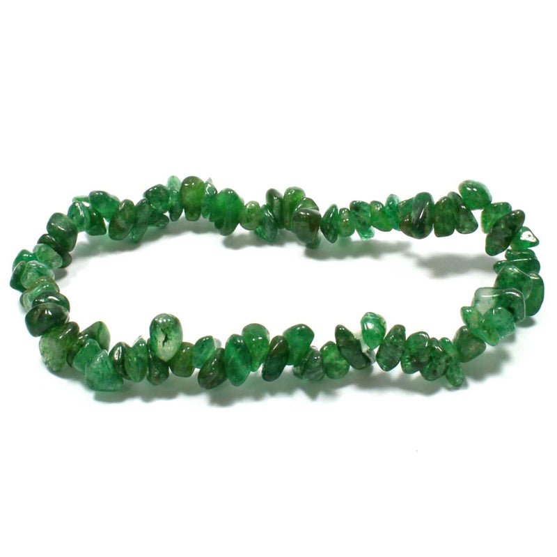 Green Aventurine Stone Chip Bracelet