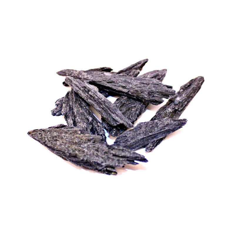 Rough Black Kyanite Healing Crystal
