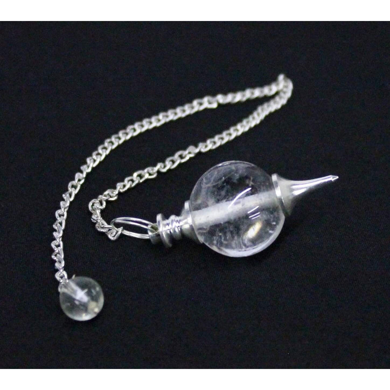 Clear Quartz Ball Pendulum