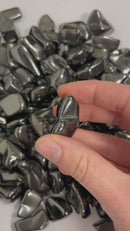 Hematite Polished Tumblestone Healing Crystals