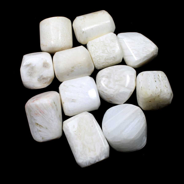 Scolecite Polished Tumblestone Healing Crystals